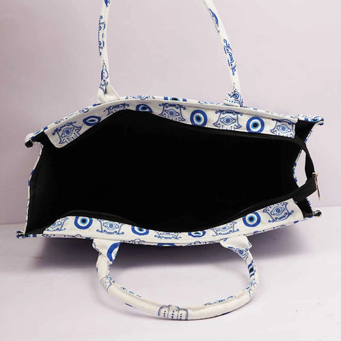 Personalised Evil Eye Printed Box Bag Combo Gift Set